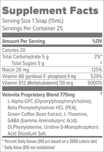 Velovita Bran Reimagined Nutrition Facts Ingredients